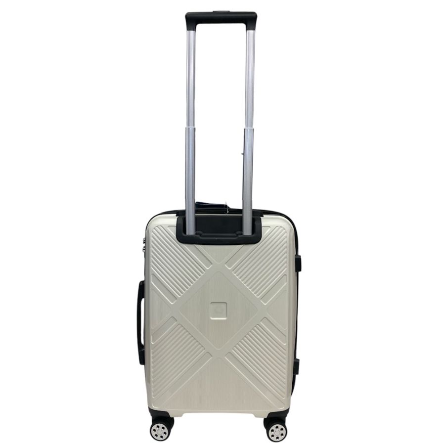 Чемодан малый Madisson Snowball 53103 S ручная кладь 55x39x21 см 37 л 2.7 кг Белый