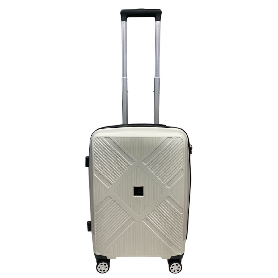 Чемодан малый Madisson Snowball 53103 S ручная кладь 55x39x21 см 37 л 2.7 кг Белый
