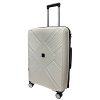 Чемодан Madisson Snowball 53103 средний M 65×45×26 см 65 л 4 колеса 360° полипропилен Белый