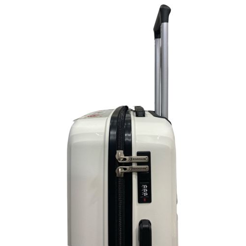 Чемодан Madisson Snowball 53103 средний M 65×45×26 см 65 л 4 колеса 360° полипропилен Белый