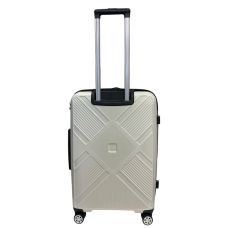 Чемодан Madisson Snowball 53103 средний M 65×45×26 см 65 л 4 колеса 360° полипропилен Белый