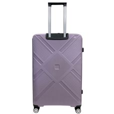 Чемодан Madisson Snowball 53103 большой L, 102 л, полипропилен, 4 колеса 360°, кодовый замок, 74x50x30 см Сиреневый