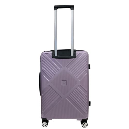 Чемодан Madisson Snowball 53103 средний M 65×45×26 см 65 л 4 колеса 360° полипропилен Сиреневый