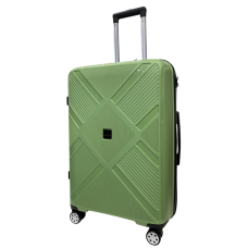 Чемодан Madisson Snowball 53103 средний M 65×45×26 см 65 л 4 колеса 360° полипропилен Зеленый