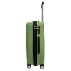 Чемодан Madisson Snowball 53103 средний M 65×45×26 см 65 л 4 колеса 360° полипропилен Зеленый