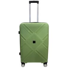 Чемодан Madisson Snowball 53103 средний M 65×45×26 см 65 л 4 колеса 360° полипропилен Зеленый