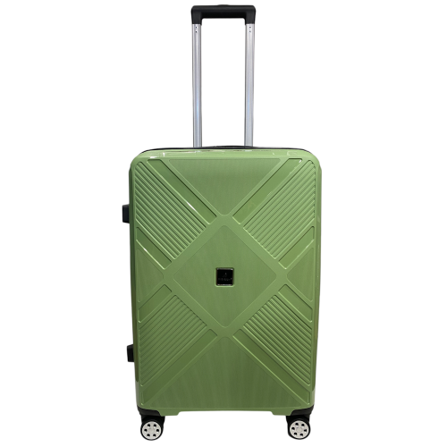 Чемодан Madisson Snowball 53103 средний M 65×45×26 см 65 л 4 колеса 360° полипропилен Зеленый