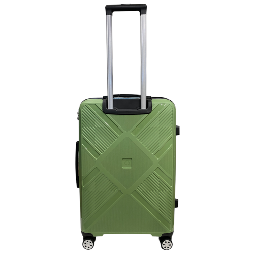 Чемодан Madisson Snowball 53103 средний M 65×45×26 см 65 л 4 колеса 360° полипропилен Зеленый