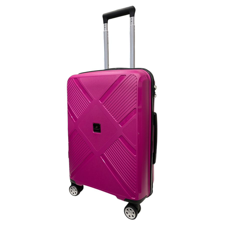 Чемодан малый Madisson Snowball 53103 S ручная кладь 55x39x21 см 37 л 2.7 кг Малиновый