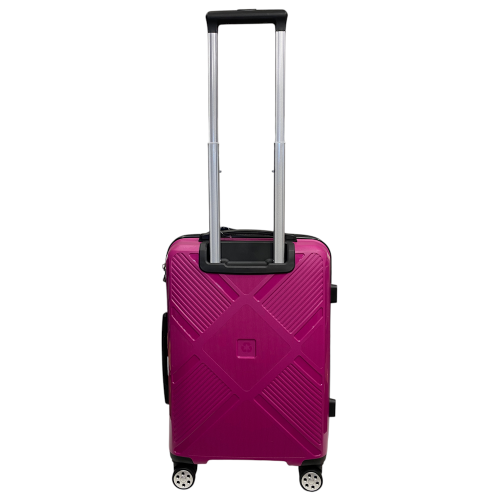 Чемодан малый Madisson Snowball 53103 S ручная кладь 55x39x21 см 37 л 2.7 кг Малиновый