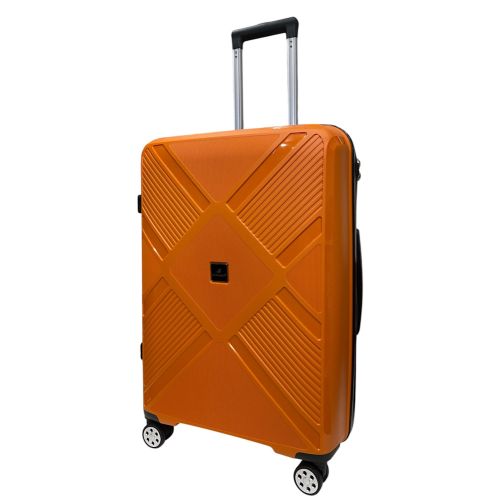 Чемодан Madisson Snowball 53103 средний M 65×45×26 см 65 л 4 колеса 360° полипропилен Оранжевый