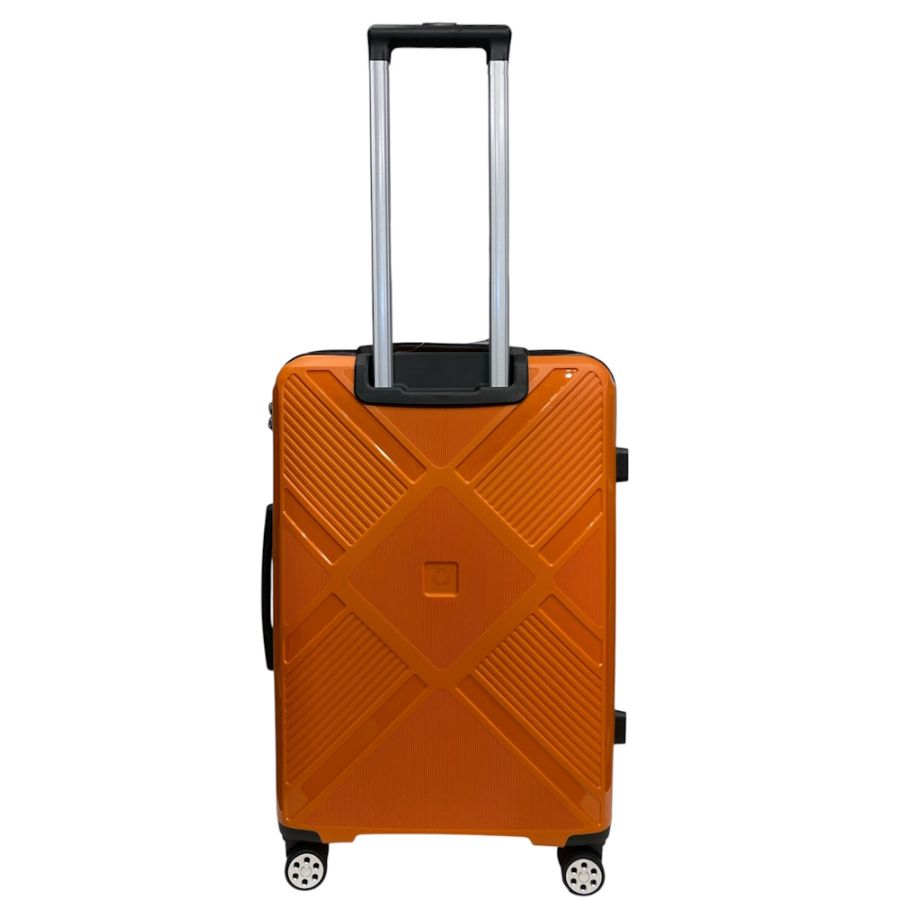 Чемодан Madisson Snowball 53103 средний M 65×45×26 см 65 л 4 колеса 360° полипропилен Оранжевый