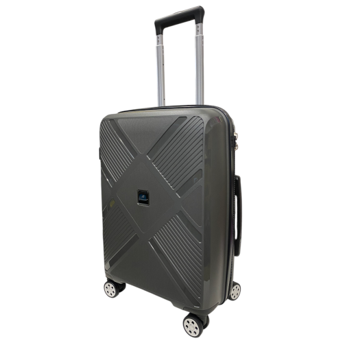 Чемодан малый Madisson Snowball 53103 S ручная кладь 55x39x21 см 37 л 2.7 кг Серый