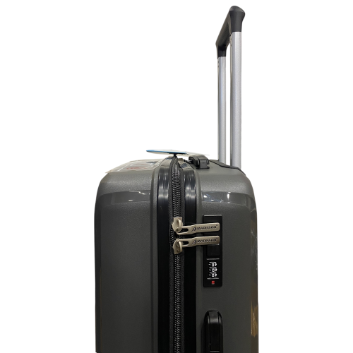 Чемодан малый Madisson Snowball 53103 S ручная кладь 55x39x21 см 37 л 2.7 кг Серый