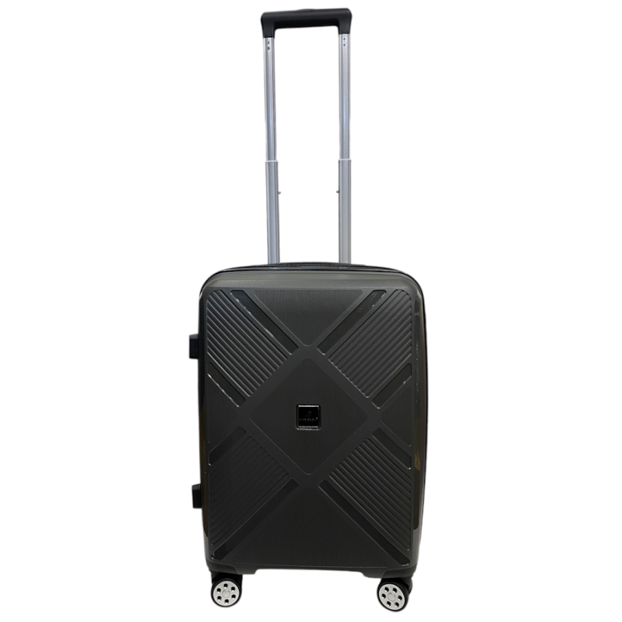 Чемодан малый Madisson Snowball 53103 S ручная кладь 55x39x21 см 37 л 2.7 кг Серый