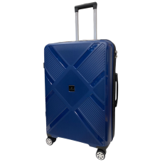 Чемодан Madisson Snowball 53103 средний M 65×45×26 см 65 л 4 колеса 360° полипропилен Темно-синий