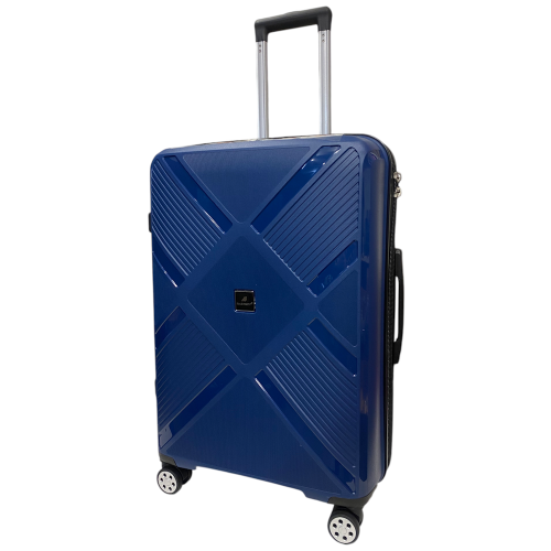 Чемодан Madisson Snowball 53103 средний M 65×45×26 см 65 л 4 колеса 360° полипропилен Темно-синий