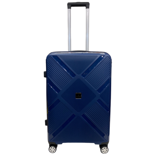 Чемодан Madisson Snowball 53103 средний M 65×45×26 см 65 л 4 колеса 360° полипропилен Темно-синий