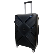 Чемодан Madisson Snowball 53103 средний M 65×45×26 см 65 л 4 колеса 360° полипропилен Черный
