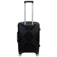 Чемодан Madisson Snowball 53103 средний M 65×45×26 см 65 л 4 колеса 360° полипропилен Черный