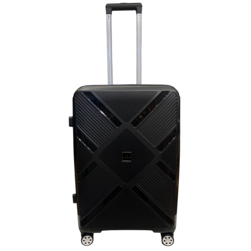 Чемодан Madisson Snowball 53103 средний M 65×45×26 см 65 л 4 колеса 360° полипропилен Черный