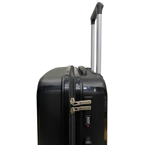 Чемодан малый Madisson Snowball 53103 S ручная кладь 55x39x21 см 37 л 2.7 кг Черный