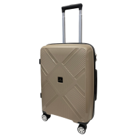 Чемодан малый Madisson Snowball 53103 S ручная кладь 55x39x21 см 37 л 2.7 кг Шампань