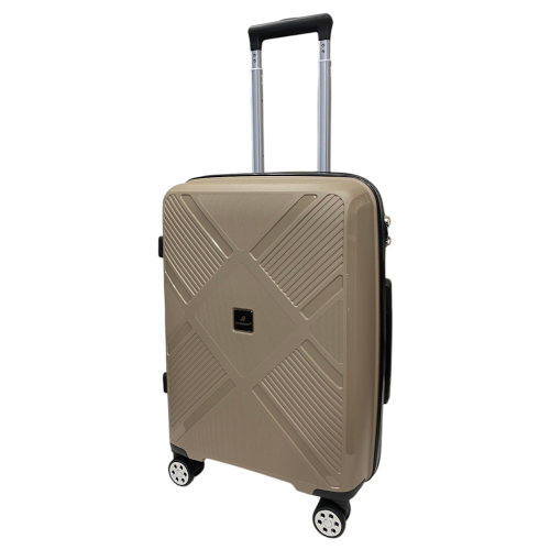 Чемодан малый Madisson Snowball 53103 S ручная кладь 55x39x21 см 37 л 2.7 кг Шампань