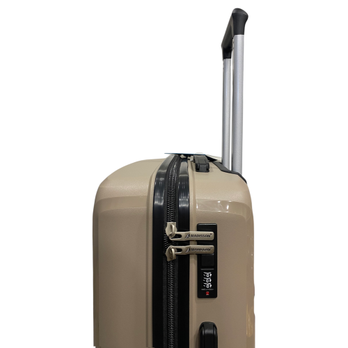 Чемодан малый Madisson Snowball 53103 S ручная кладь 55x39x21 см 37 л 2.7 кг Шампань