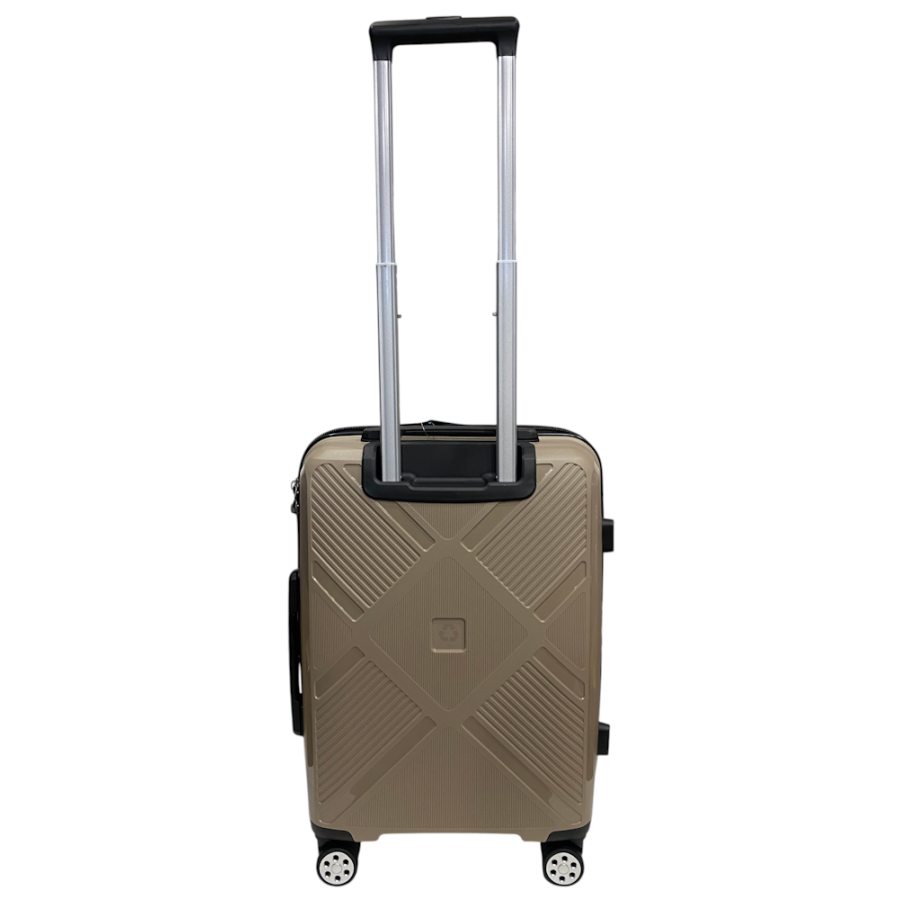 Чемодан малый Madisson Snowball 53103 S ручная кладь 55x39x21 см 37 л 2.7 кг Шампань