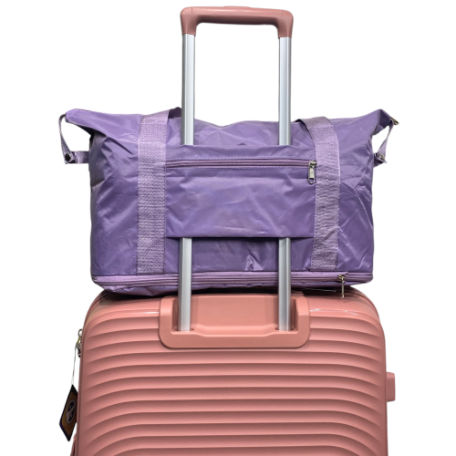 Сумка дорожная лоукост 40x30x20 см 27 л нейлон складная Сиреневый