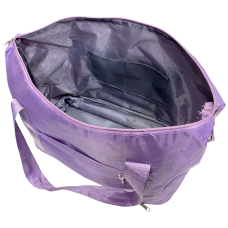 Сумка дорожная лоукост 40x30x20 см 27 л нейлон складная Сиреневый