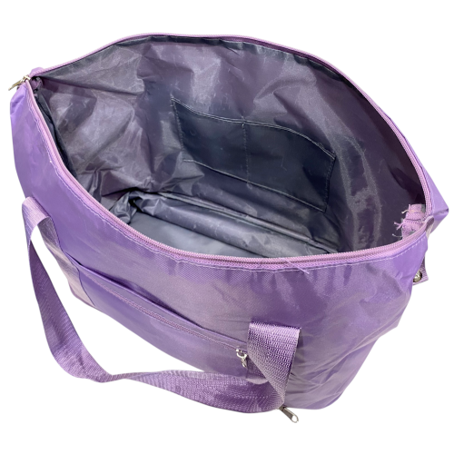 Сумка дорожная лоукост 40x30x20 см 27 л нейлон складная Сиреневый