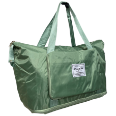 Сумка дорожная лоукост 40x30x20 см 27 л нейлон складная Зеленый