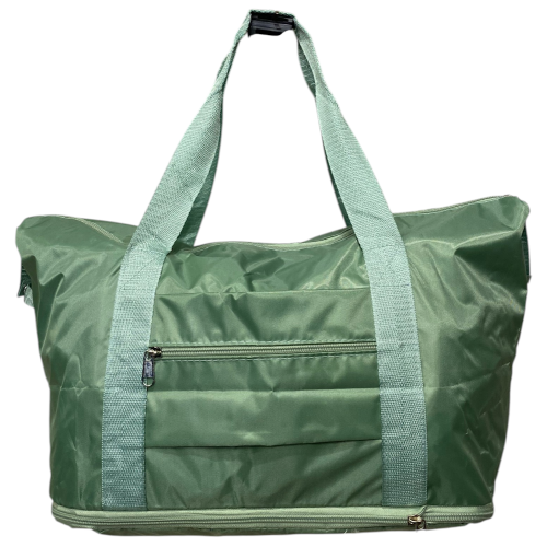 Сумка дорожная лоукост 40x30x20 см 27 л нейлон складная Зеленый
