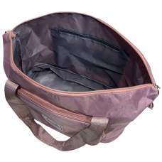 Сумка дорожная лоукост 40x30x20 см 27 л нейлон складная Розовое золото