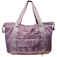 Сумка дорожная лоукост 40x30x20 см 27 л нейлон складная Розовое золото