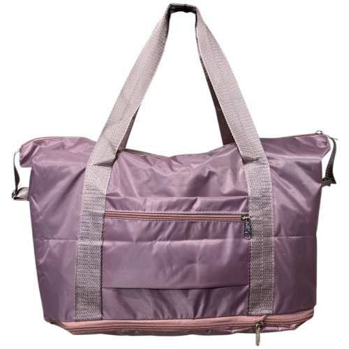 Сумка дорожная лоукост 40x30x20 см 27 л нейлон складная Розовое золото