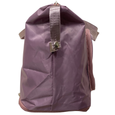 Сумка дорожная лоукост 40x30x20 см 27 л нейлон складная Розовое золото