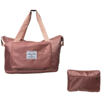 Сумка дорожная лоукост 40x30x20 см 27 л нейлон складная Розовый