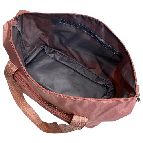 Сумка дорожная лоукост 40x30x20 см 27 л нейлон складная Розовый