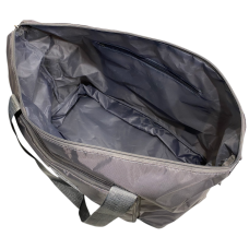 Сумка дорожная лоукост 40x30x20 см 27 л нейлон складная Серый