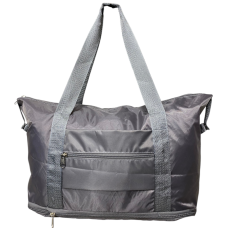 Сумка дорожная лоукост 40x30x20 см 27 л нейлон складная Серый