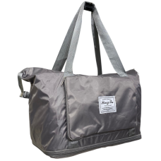 Сумка дорожная лоукост 40x30x20 см 27 л нейлон складная Серый