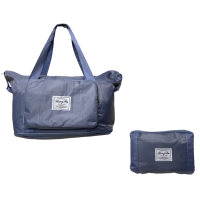 Сумка дорожная лоукост 40x30x20 см 27 л нейлон складная Синий