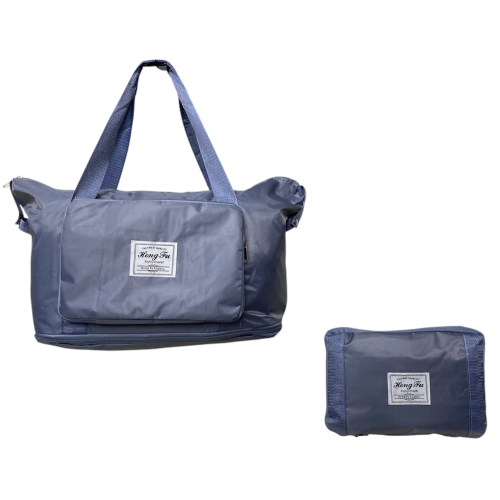 Сумка дорожная лоукост 40x30x20 см 27 л нейлон складная Синий