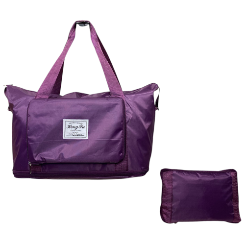 Сумка дорожная лоукост 40x30x20 см 27 л нейлон складная Фиолетовый