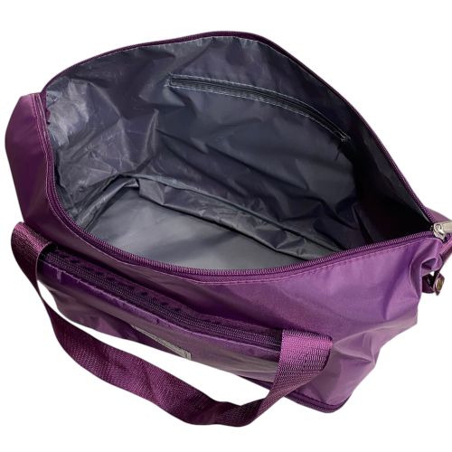 Сумка дорожная лоукост 40x30x20 см 27 л нейлон складная Фиолетовый