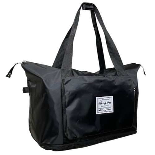 Сумка дорожная лоукост 40x30x20 см 27 л нейлон складная Черный