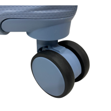 Чемодан большой Madisson Snowball 42203 полипропилен Голубой